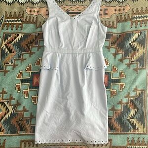 Antonio Melani cornflower eyelet dress